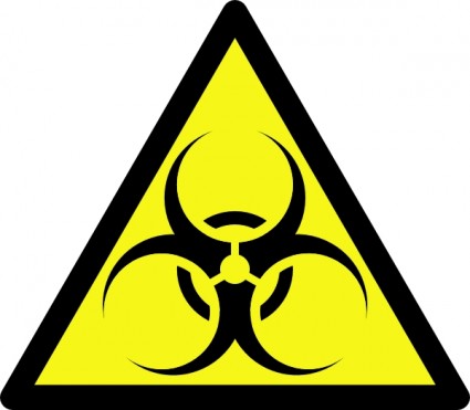 Biohazard clip art Free vector in Open office drawing svg ( .svg ...
