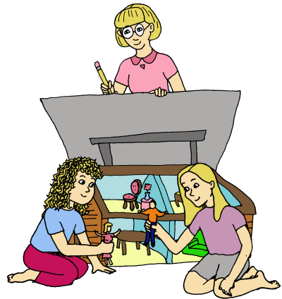 Doll House Cartoon - ClipArt Best