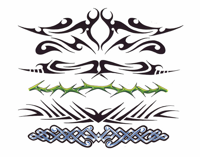 unicornsandbunnies: tribal tattoo design