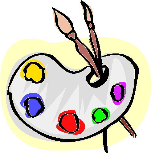 Clip Art - Clip art painting 020644