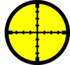 Crosshairs clip art - vector clip art online, royalty free ...