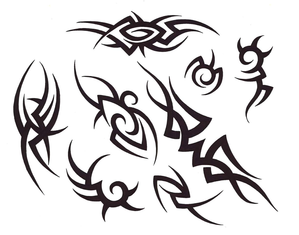 Tribal Black Tattoo Flash - Free Download Tattoo #30322 Tribal ...