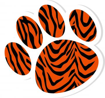Tiger Paw Print Items