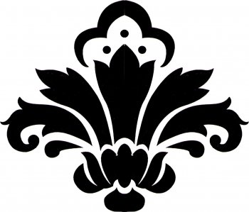 Damask image - vector clip art online, royalty free & public domain