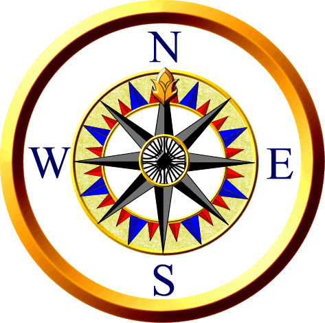 North South East West Compass - ClipArt Best