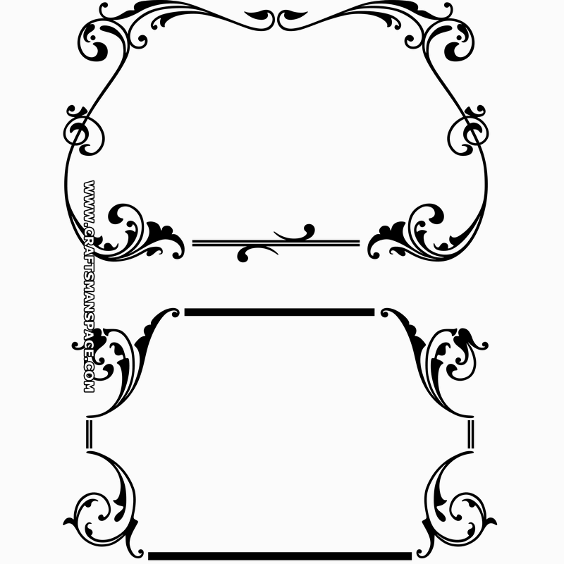 Scroll line borders