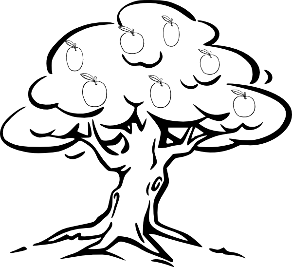 Apple Tree Clip Art - vector clip art online, royalty ...