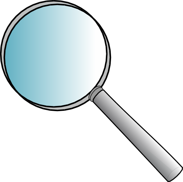 Magnifying Glass Clip Art - vector clip art online ...