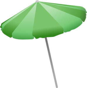 Beach Umbrella clip art - vector clip art online, royalty free ...