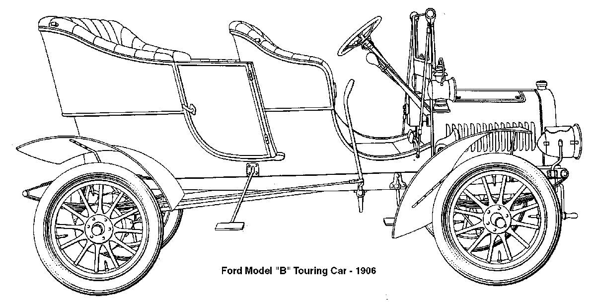 model t clipart