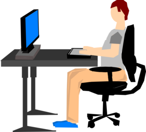 Ergonomic Chair Clip Art - vector clip art online ...