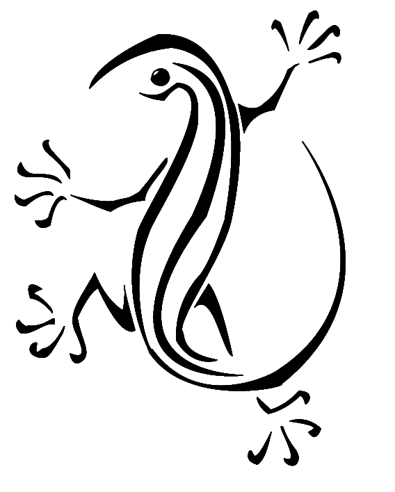Gecko Drawings - ClipArt Best