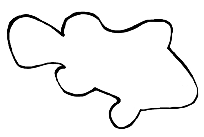 Clown Fish Outline | Jos Gandos Coloring Pages For Kids