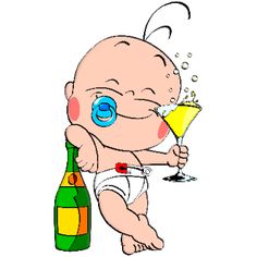 Funny Cartoon Baby Clip Art Images Are On A Transparent Background ...