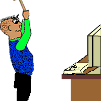 Gallery For > Smashing Computer Clipart