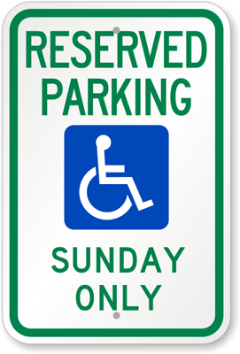 Handicapped Parking Signs - ADA Parking and Accessibility Signs