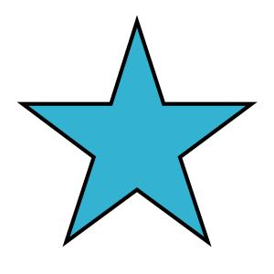 Excellent Abstract Star With Color Variations Vector Clipart Draw ...