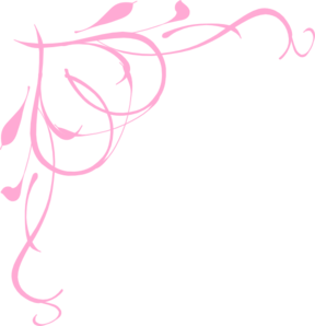 Baby Pink Hearts Border clip art - vector clip art online, royalty ...