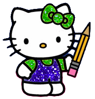 Hello kitty glitter clipart - ClipartFox