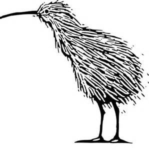 Coloring Pages Kiwi bird - Allcolored.com