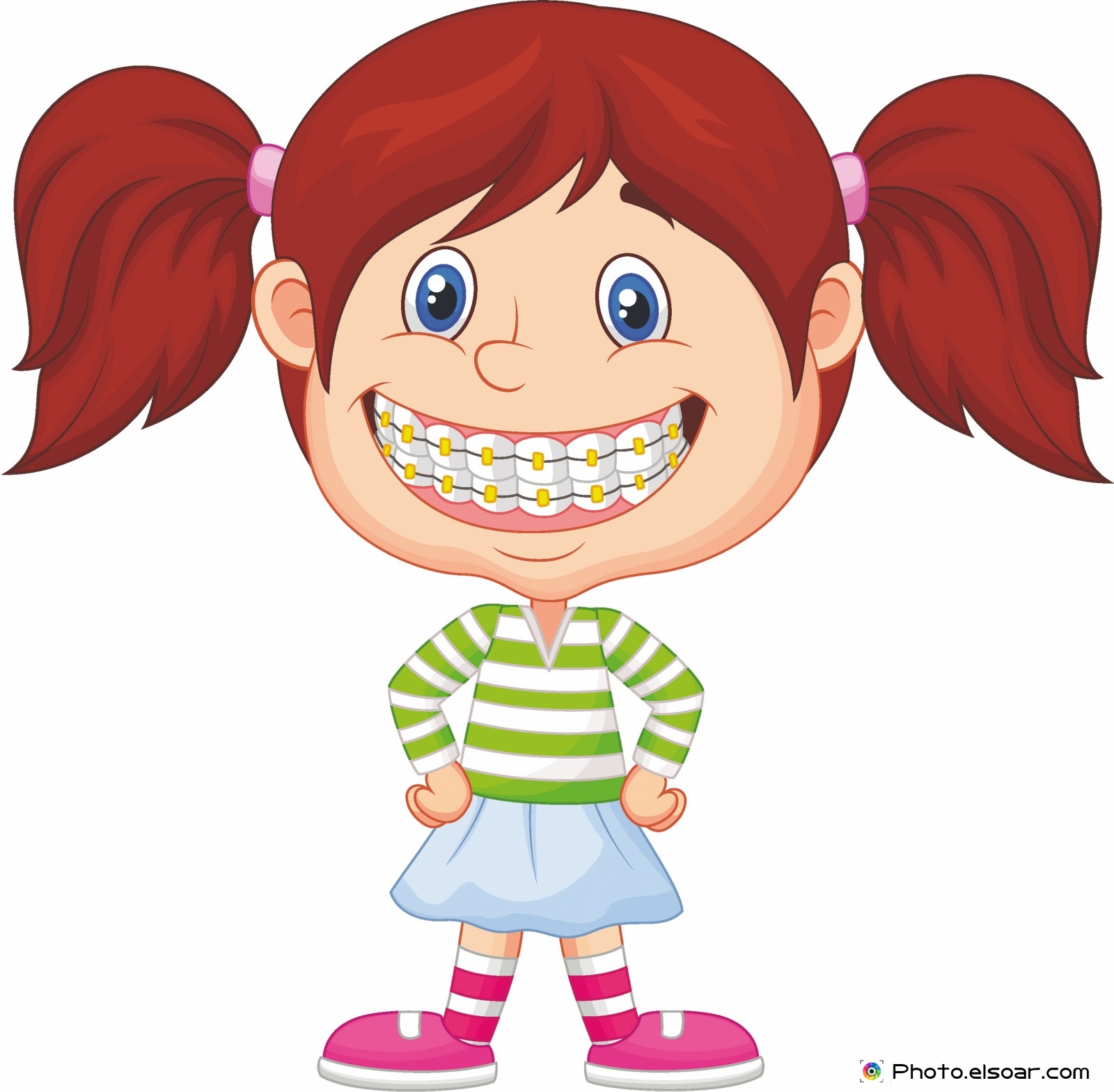 Silly Girl Clipart