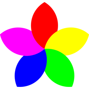 Free Animated 5 Colors Flower | Quickly create animations for your ...