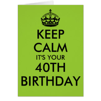 40th Birthday Wishes