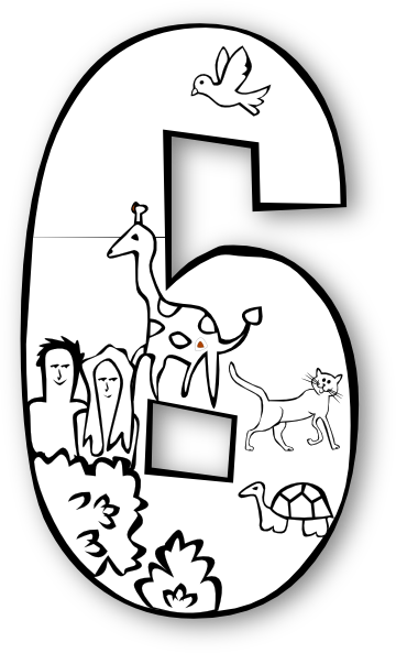 Days of Creation Coloring Pages: Days 1 - 7 - Gianfreda.net