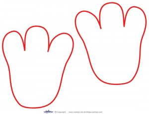 Printable Elmo Footprints - Coolest Free Printables