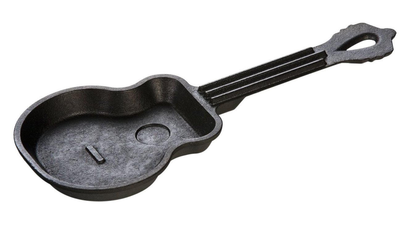 Guitar Frying Pan Lets You Cook Steak Like A Rockstar | Gizmodo ...