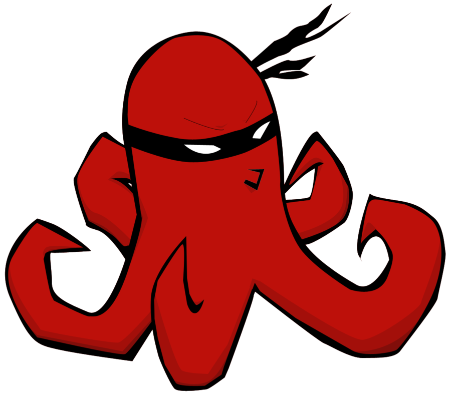 Masked Octopus by MonsterHero666