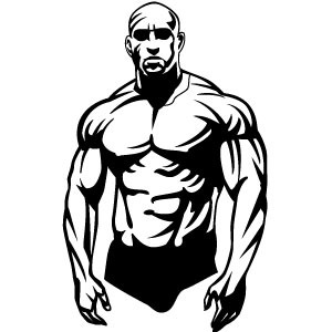 Bodybuilder Vector | FreeVectors.net