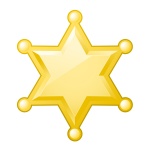 Sheriff badge, Icons and Emblems, download Royalty-free vector ...