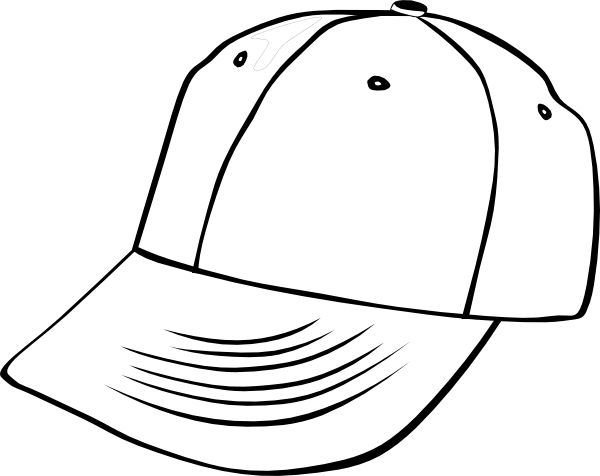 Baseball Cap clip art - vector clip art online, royalty free ...