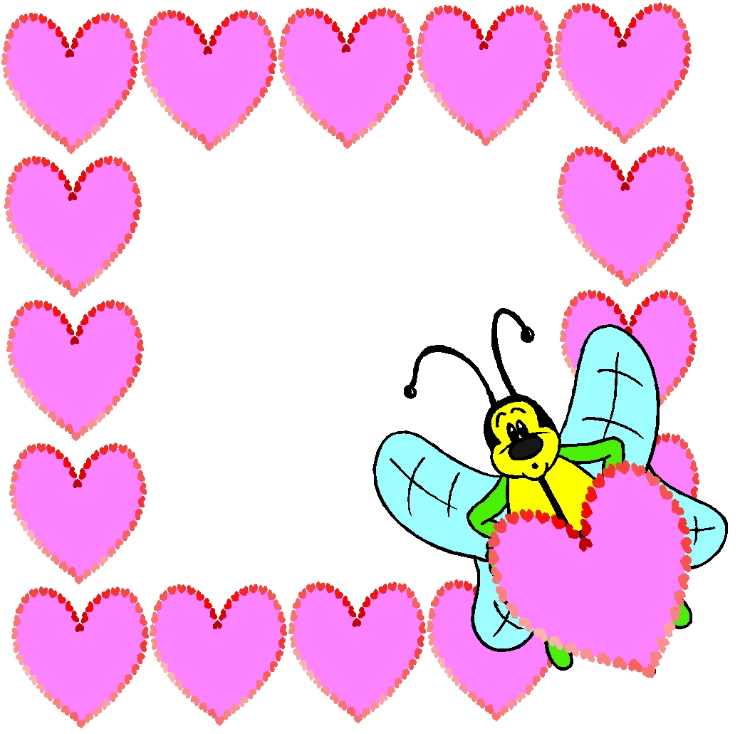 Christian Images In My Treasure Box: Animal Heart Frames