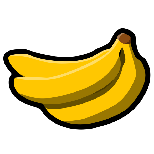 Public Domain Clip Art Image | Illustration of a bunch of bananas ...