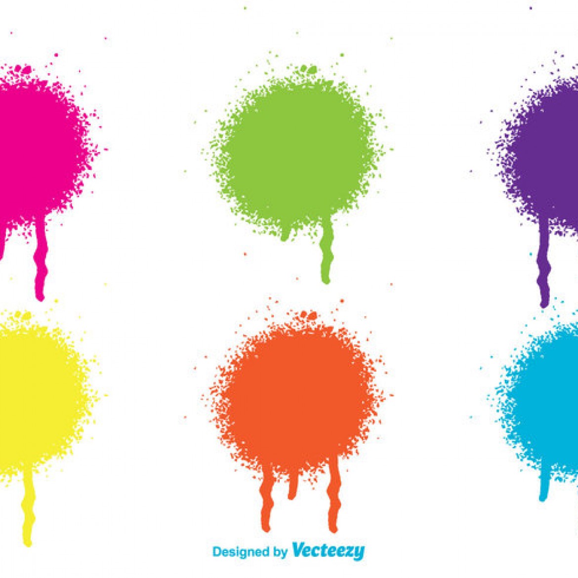 Free vector Spray Paint Drips #18450 | My Graphic Hunt