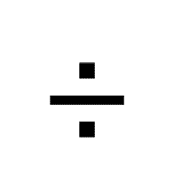 Symbole De Division Math - ClipArt Best