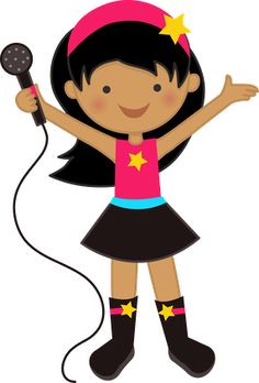 Pop Star Free Clipart