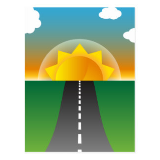 Sunrise Cartoon Cards | Zazzle