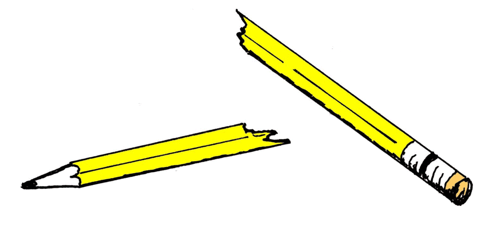 I break number 2 pencils cause I write so strong – Up