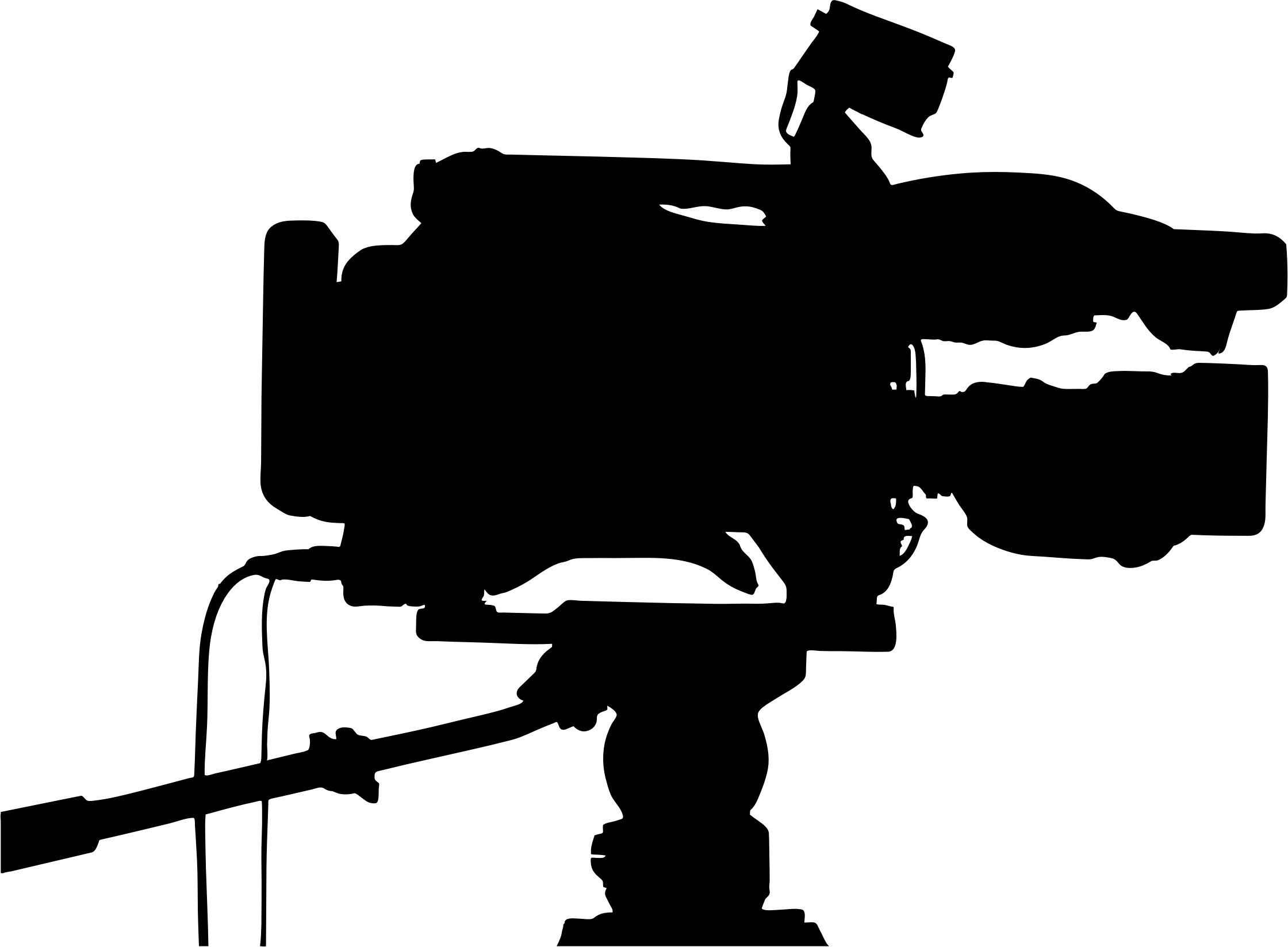 Video camera clip art