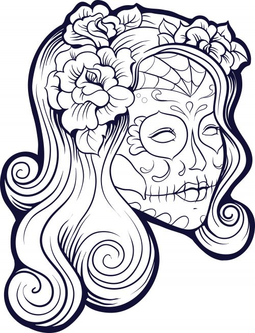 1000+ images about Sugar skulls | Sugar skull tattoos ...