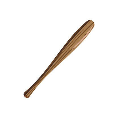 Cartoon Baseball Bats Clip Art, Vector Images & Illustrations