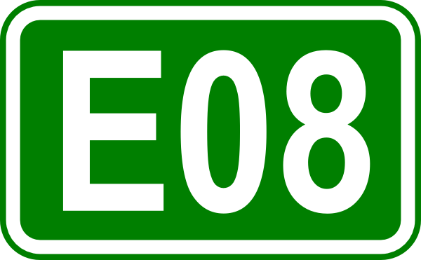 Street Sign Label E08 clip art Free Vector