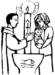 Jesus baptism clipart black and white - ClipartFox