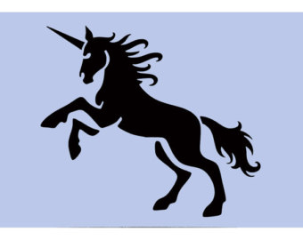 Unicorn template | Etsy