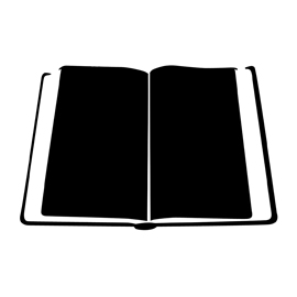 Book Stencil | Free Stencil Gallery