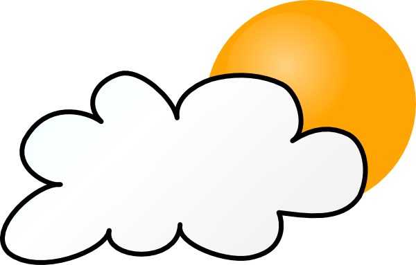 Cloudy Weather Clipart - Free Clipart Images