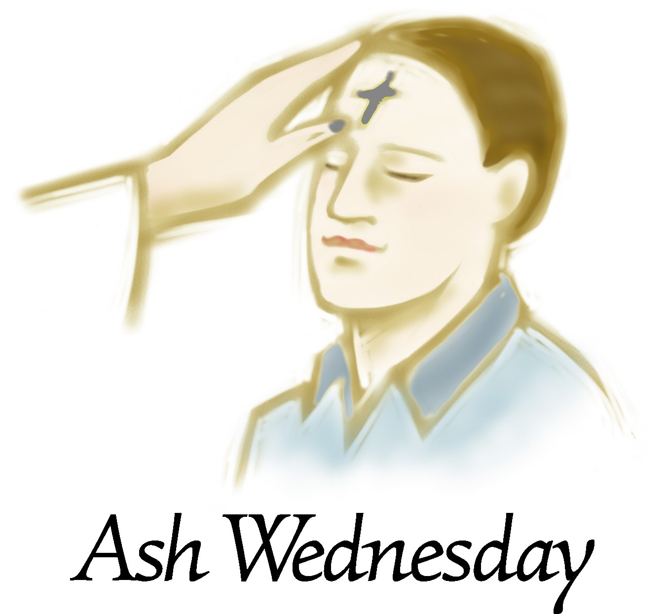 Lent Ash Wednesday Clipart